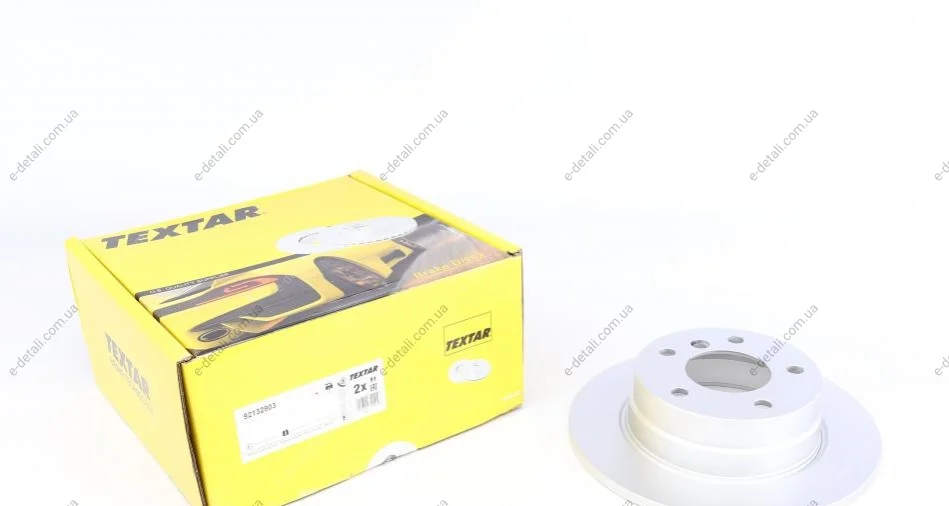 Диск тормозной (задний) BMW 1 (E81/E87) 04-11 (280x10) PRO TEXTAR 92132903 (фото 1)