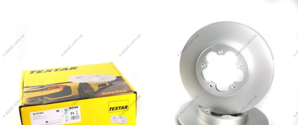 Диск тормозной (передний) Ford Transit 06- (280x28) PRO TEXTAR 92151803 (фото 1)