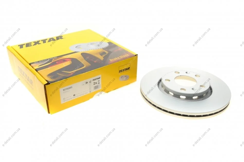 Диск тормозной (задний) Audi A8 02-10/VW Phaeton 02-16 (280x22) PRO TEXTAR 92152203 (фото 1)