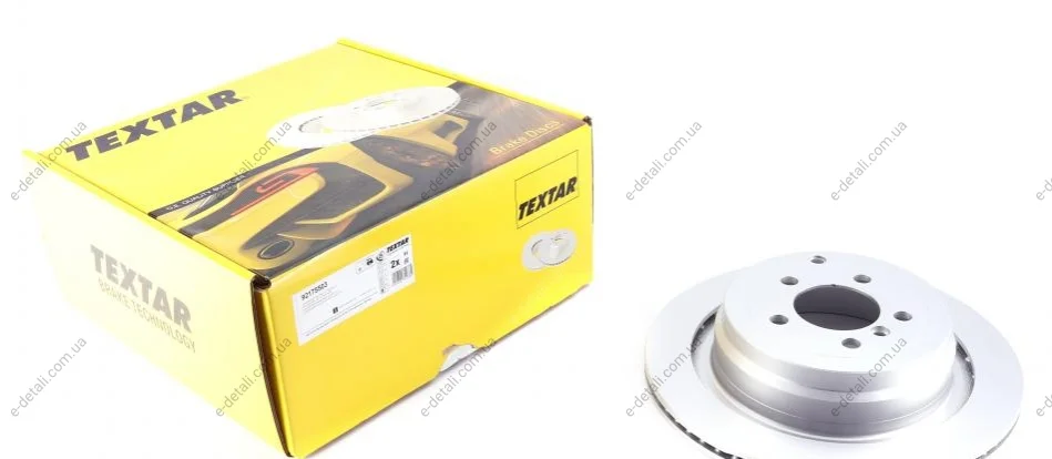 Диск тормозной (задний) Land Rover Discovery III 04-09/Range Rover 02-12 (354x20) PRO TEXTAR 92175503 (фото 1)