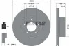 Диск гальмівний (передній) BMW 3 (E90/E91/E92) /X1 (E84) 11- (312x24) PRO+ TEXTAR 92176105 (фото 2)