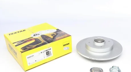 Диск тормозной (задний) Citroen C3/C4 /Peugeot 207/307 05- (249х9) (d=30mm) (с подшипником) PRO TEXTAR 92202103