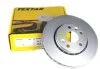 Диск тормозной (передний) Renault Kangoo 08- (280x24) PRO TEXTAR 92202403 (фото 1)