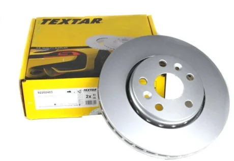 Диск тормозной (передний) Renault Kangoo 08- (280x24) PRO TEXTAR 92202403