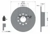 Диск тормозной (задний) VW Caddy 03- (272x10) PRO TEXTAR 92224903 (фото 1)