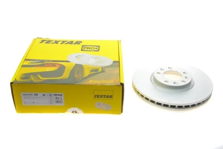 Диск тормозной (передний) Citroen Picasso II/ Peugeot 308/5008 13-/Opel Combo 18- (304x28) PRO+ TEXTAR 92232305