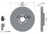 Диск гальмівний SEAT/SKODA/VW Alhambra/Kodiaq/Sharan/Tiguan "F D=314mm "10>> TEXTAR 92232405 (фото 2)