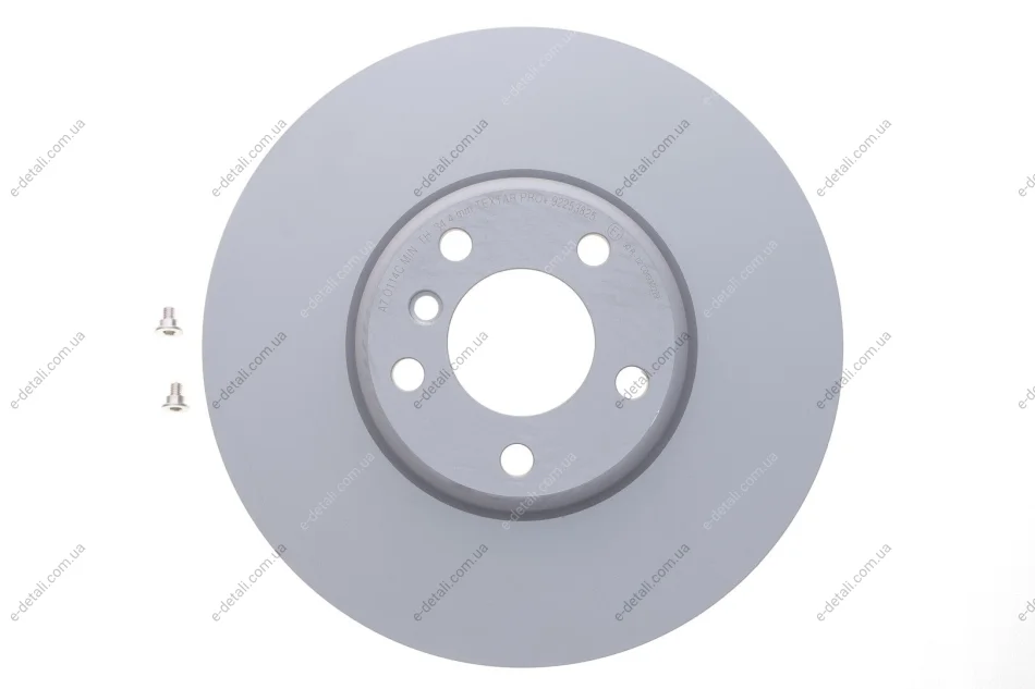 Диск гальмівний (передній) BMW 5 (F10/F11)/6 (F12/F13)/7 (F01-F04) 09- (348x36) (R) PRO+ TEXTAR 92253825 (фото 1)