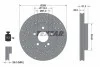 Тормозной диск TEXTAR 92257505 (фото 1)