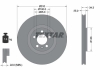Гальмівний диск TEXTAR 92275905 (фото 2)