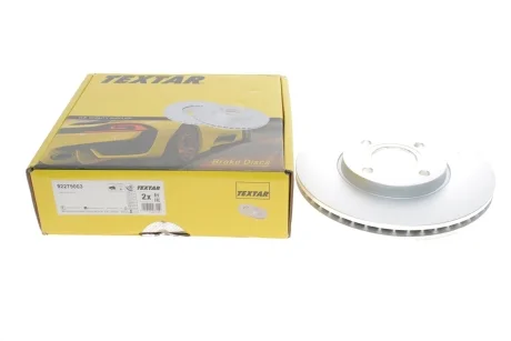 Диск тормозной (передний) Ford Ecosport 12- (278x25) PRO TEXTAR 92279003
