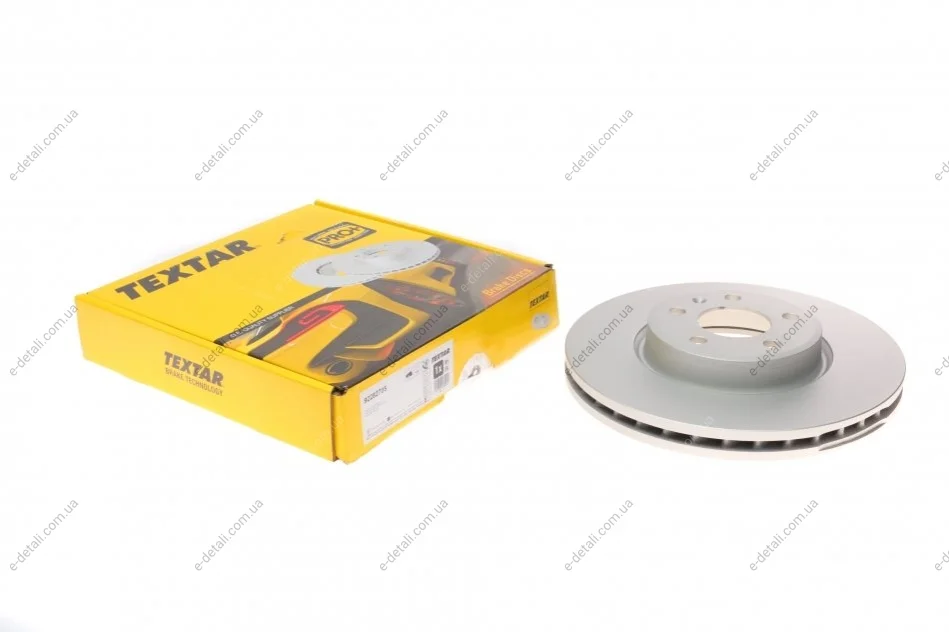 Диск тормозной (передний) Audi A4/A5/Q5 15- (318x30) PRO+ TEXTAR 92282705 (фото 1)
