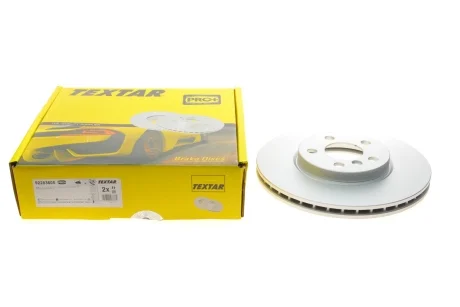 Диск тормозной (передний) BMW 2 (F44-46)/X1 (F48) 14- (307x24) PRO+ TEXTAR 92283605