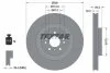 Диск гальмівний (передній) MB M-class (W166)/GL-class (X166) 11- (350x32) PRO+ TEXTAR 92284205 (фото 2)