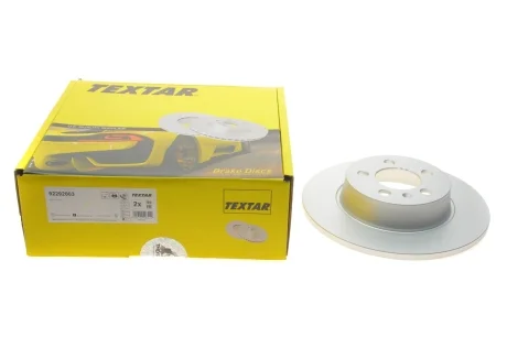 Диск тормозной (задний) Audi A1 1.4-1.8 11-18 (272x10) PRO TEXTAR 92292003