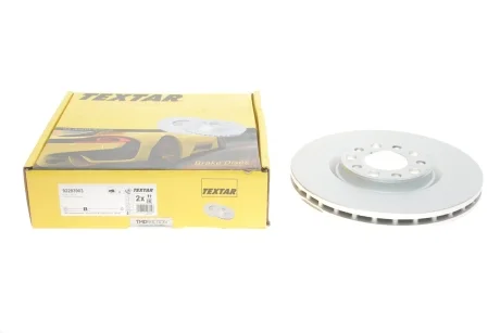 Диск тормозной (передний) Fiat 500X/Jeep Compass/Renegade 14- (305x28) PRO TEXTAR 92293903