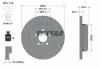 Диск тормозной (задний) BMW 5 (G30/F90)/7 (G11/G12) 15- (R) (330x20) TEXTAR 92305125 (фото 1)