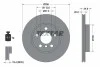 Диск тормозной (передний) BMW i3 (I01) 13- (280x20) (с покрытием) (вентилируемый) PRO TEXTAR 92305303 (фото 4)