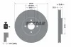 Диск тормозной (передний) Ford Ecosport 1.0-2.0 12- (300x25) PRO TEXTAR 92315503 (фото 2)