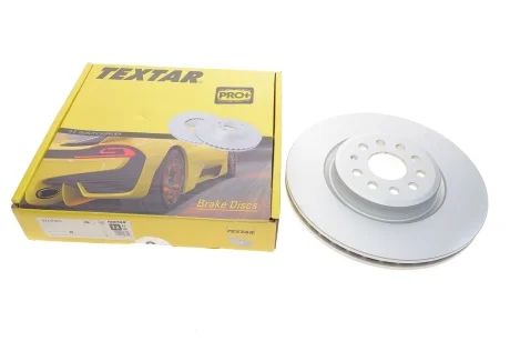 Диск тормозной (передний) Audi Q4/Skoda Enyaq/VW ID.4/ID.5/ID.7 21- (340x27) PRO+ TEXTAR 92337405