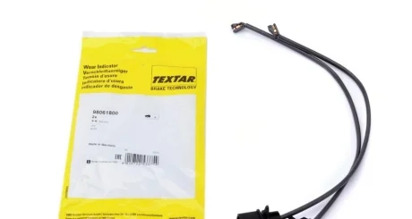 Датчик износа тормозных колодок (передних) Audi A4/A5/Q5/Q7 15- (L=405mm) (к-кт 2шт) TEXTAR 98061800