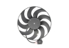 Вентилятор радиатора THERMOTEC D8X022TT (фото 1)