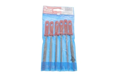 Набор надфилей 220 мм 6 ед. Top-tools 06A025