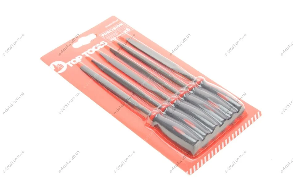 Набор надфилей 100 мм 6 ед. Top-tools 06A625 (фото 1)