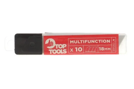 Лезвие для ножа канцелярского (18mm) (к-кт 10шт) Top-tools 17B548