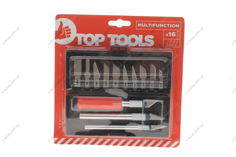 Нож моделиста (13 лезвия) Top-tools 17B716 (фото 1)