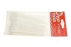 Набор стяжек пластиковых 2,5x100 мм 100 ед. (белая) Top-tools 44E950 (фото 1)