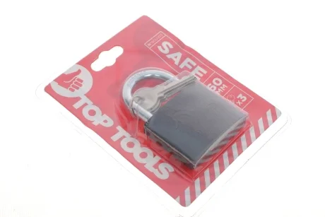 Замок навесной (60mm) (3 ключа в к-кт) Top-tools 90U303