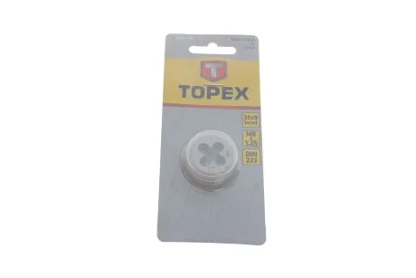 Інструмент для нарізки різьби (плашка) M8x1.25 Topex 14A308
