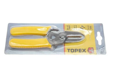 Съемник изоляции с проводов Ø0,6-2,6 мм 165 мм Topex 32D405