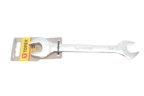 Ключ рожковый 24x27 мм L-260 мм Topex 35D619