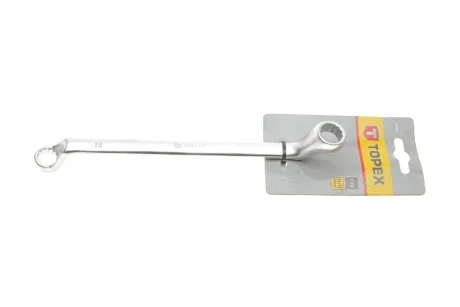 Ключ колінчастий 12х13 мм 45° L-220 мм Topex 35D809