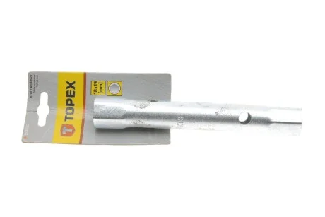 Ключ торцевой трубчатый 18x19 мм L-160 мм Topex 35D936