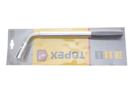 Ключ баллонный телескопический 340-520 мм с головками 17-19 мм Topex 37D305