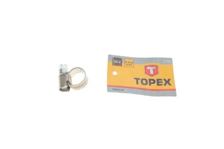 Хомут черв'ячний Ø8-12x9 мм Topex 37D501