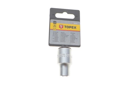 Головка змінна 6-гранна 1/2", 10 мм Topex 38D710