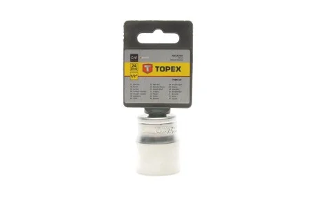 Головка торцевая 1/2" 24 мм Topex 38D724