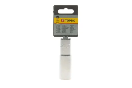 Головка торцева 1/2" 17 мм Long 76 мм Topex 38D756
