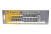 Набор головок 1/4", 3/8", 1/2" со вставками Torx 12 ед. Topex 39D342 (фото 1)