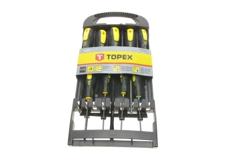 Набор отверток SL, PH 9 ед. Topex 39D930