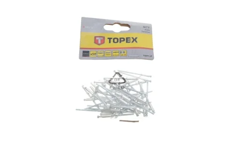 Заклепка Ø3,2х10 mm 50 ед. Topex 43E302