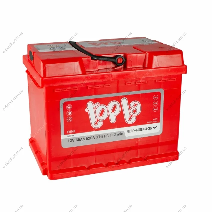 Аккумулятор 66 Ah/12V Energy Topla 108 066 (фото 1)