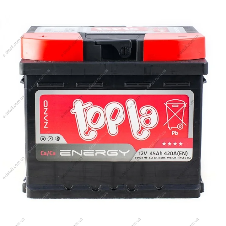 Акумулятор 45 Ah/12V Energy Topla 108 345 (фото 1)