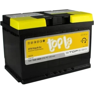 70 Ah/12V EFB Euro (0) Topla 112 070