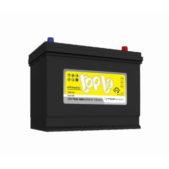 Аккумулятор 70 Ah/12V EFB Topla 112 270