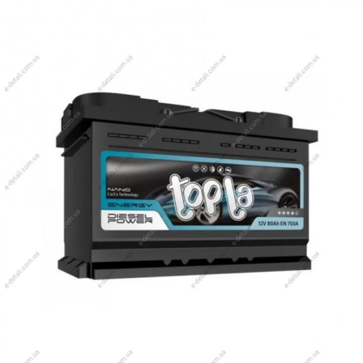 Аккумулятор 80 Ah/12V Energy Topla 118 274 (фото 1)